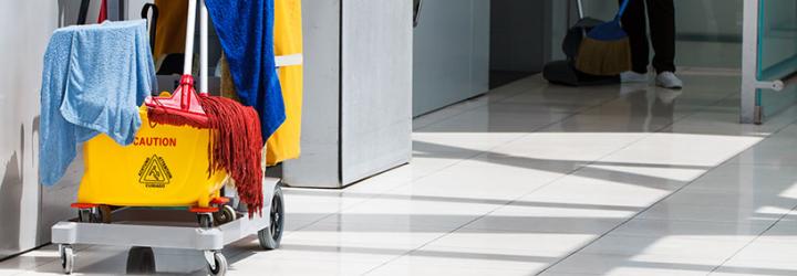 Shopping centre floor
