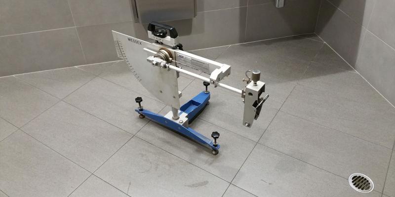 Slip test machine